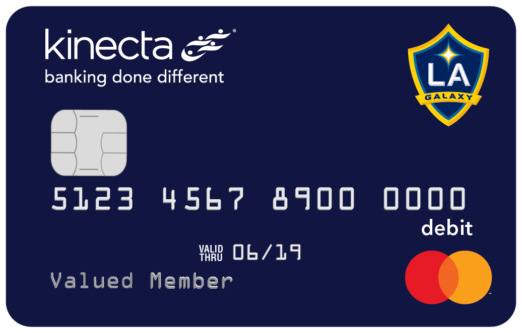 LA Galaxy Debit Card image